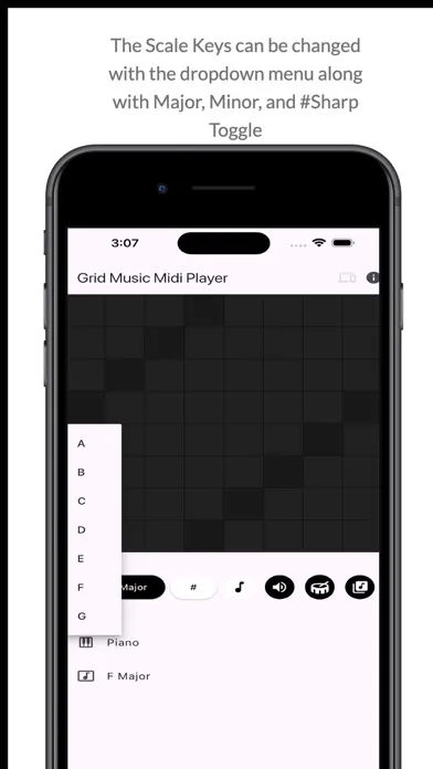 Grid Music Midi Player स्क्रीनशॉट