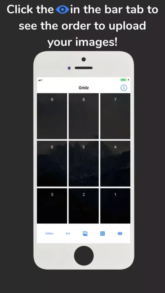 ภาพหน้าจอของ Gridz Photos