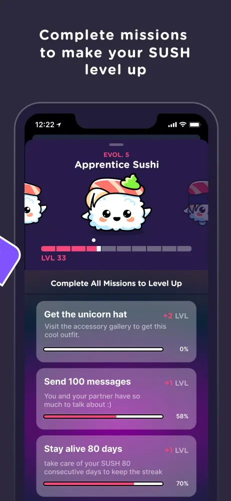 Screenshot di SUSH