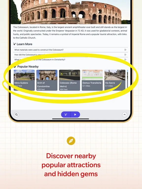 Screenshot di GuideToGo: GPS Audio Guides iPad 