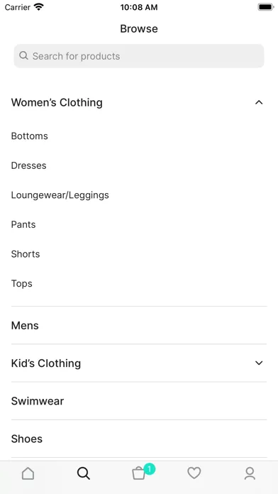 Tangkapan layar Distressed Monster Boutique