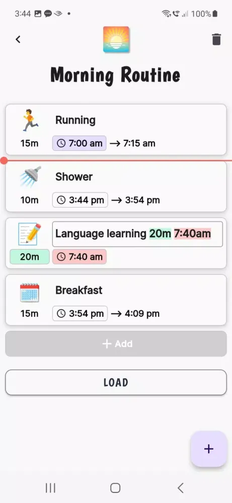Focus Interval Timer ChronoCat Screenshots