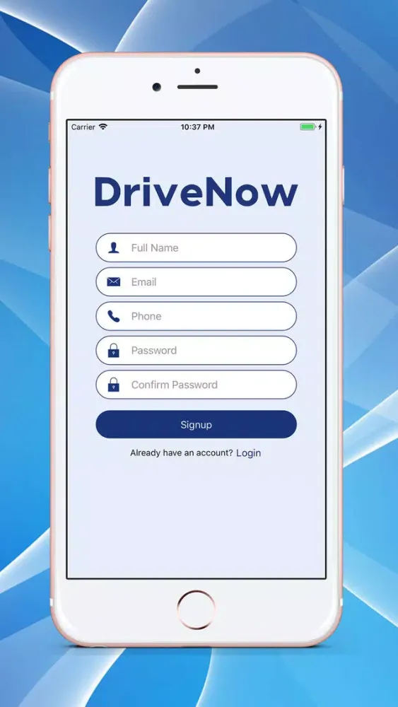 DriveNow - Driver應用截圖