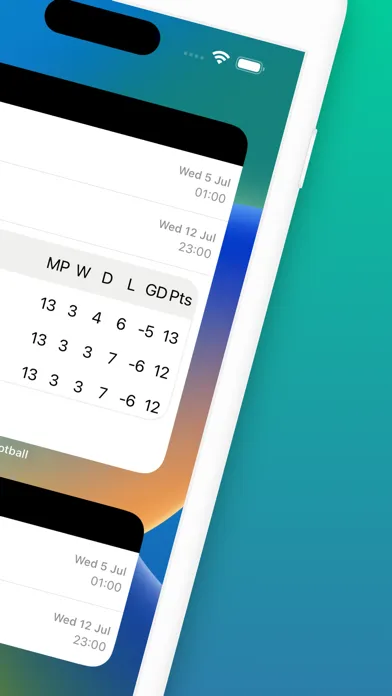 Brasileirão Football Widgets Screenshots
