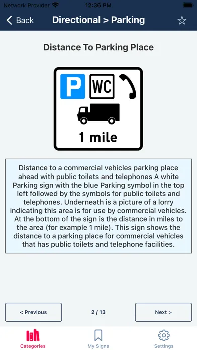 Driving Theory Test Road Signs应用截图