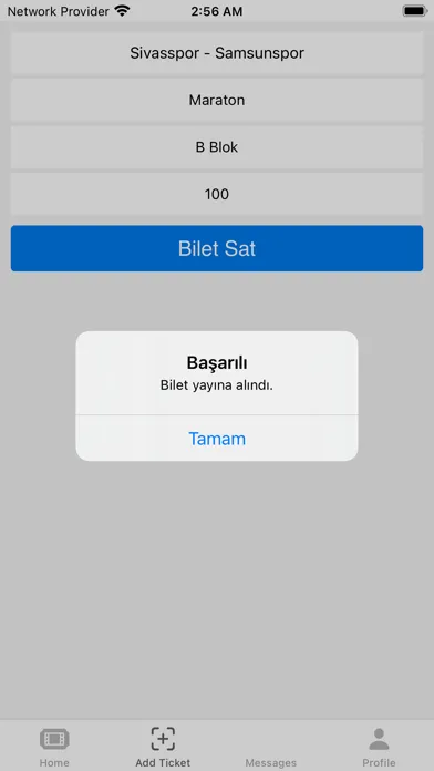 Capturas de pantalla de Maç Bileti Al Sat, Haydi Maça!