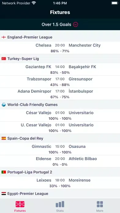 6Stats - Football Stats應用截圖