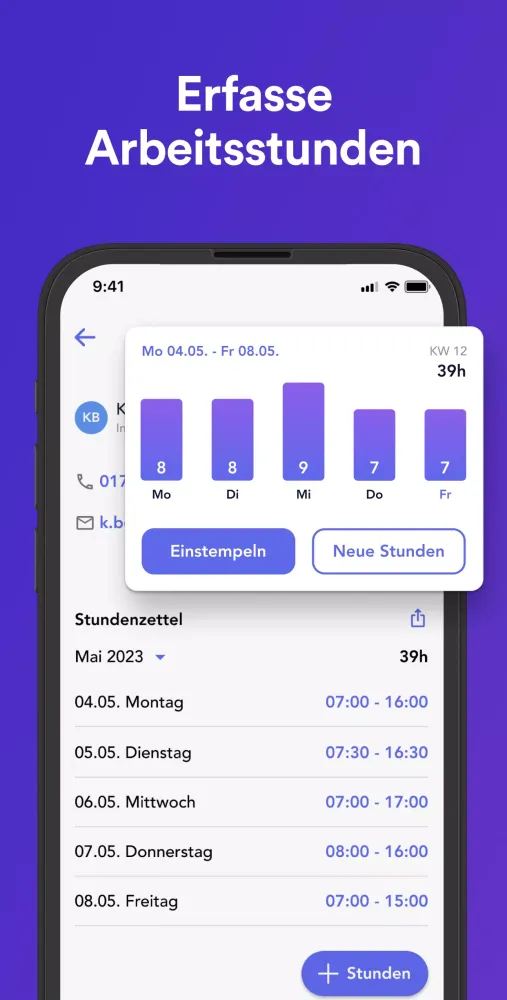 handly - Handwerker App Screenshots