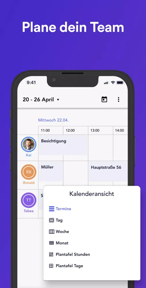 handly - Handwerker App Screenshots