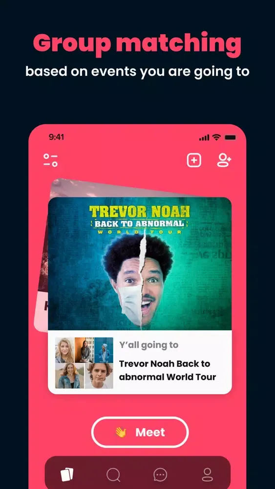 Happin: Friends & Local events Screenshots