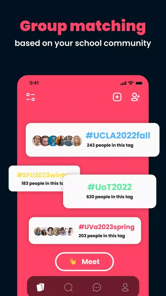 Happin: Friends & Local events Screenshots