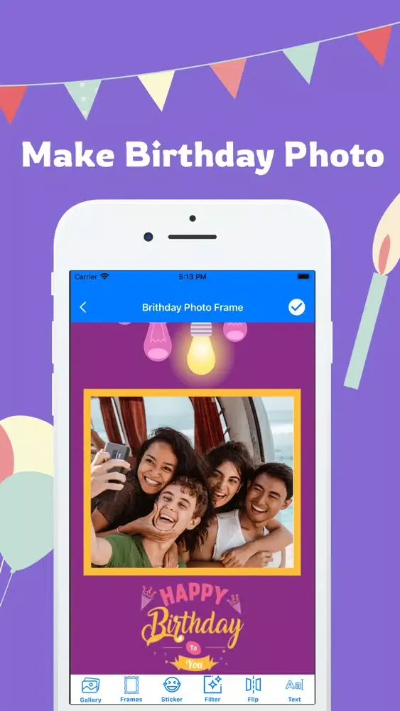 Ảnh chụp màn hình của Birthday Wish: Happy Birthday