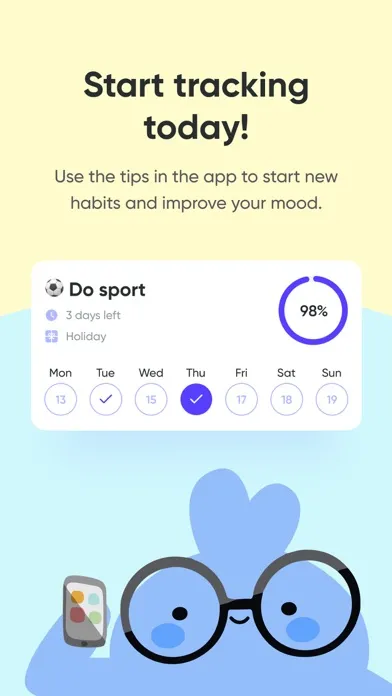 Habits of Health Daily Tracker Ekran Görüntüleri