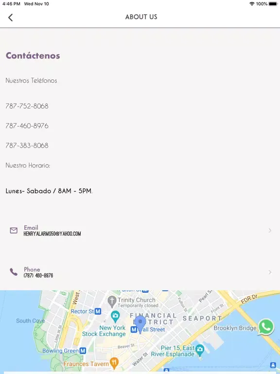 تصاویر Henry Alarm System iPad 