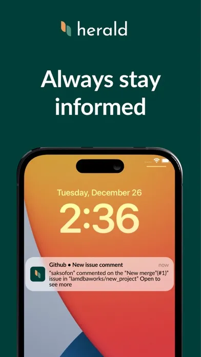Herald: Stay notified應用截圖