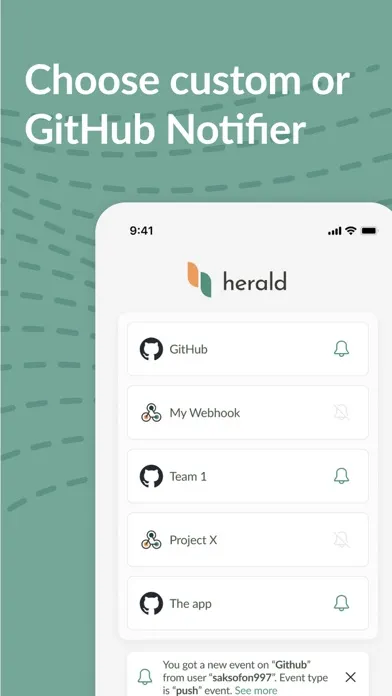 Herald: Stay notified應用截圖