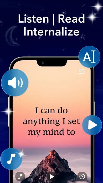Capturas de tela do I am + Daily AI Affirmations