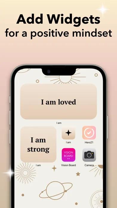 Capturas de tela do I am + Daily AI Affirmations