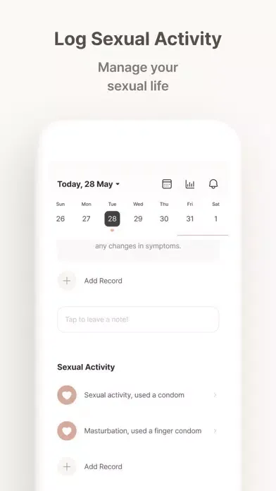 Capturas de tela do Heymoon: Period Cycle Tracker
