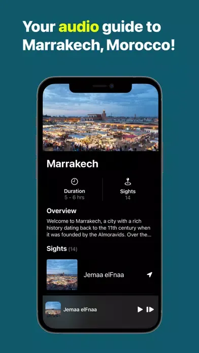 HipTrip Marrakech - Audio Tour Screenshots