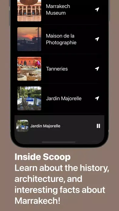 HipTrip Marrakech - Audio Tour Screenshots