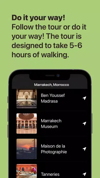 HipTrip Marrakech - Audio Tour Screenshots