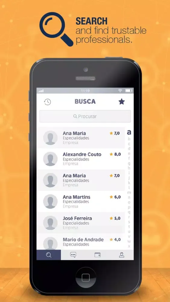 Capturas de pantalla de HireApp