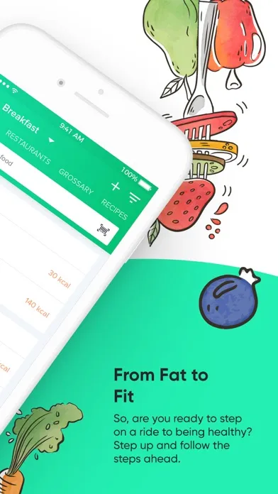 Скриншоты Healthy Nutrition Tracker