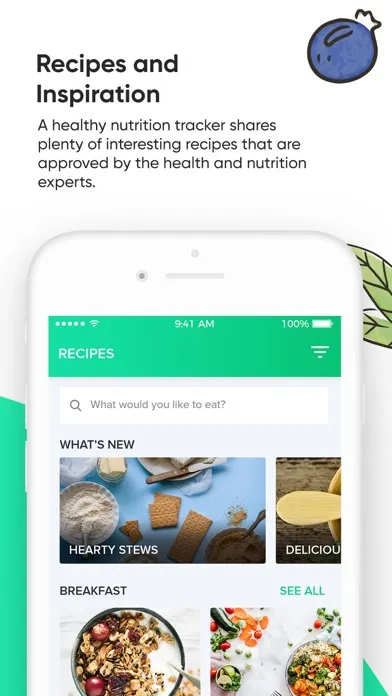 Скриншоты Healthy Nutrition Tracker