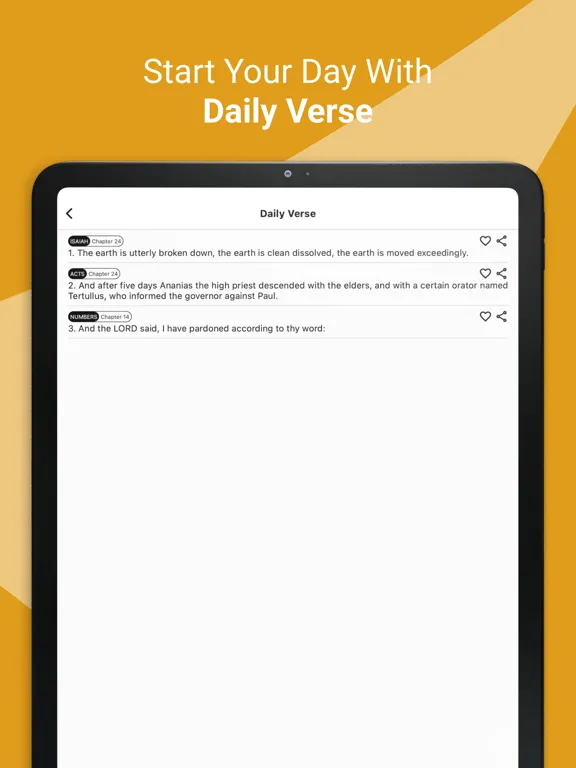 Captures d'écran de KJV Bible | King James Verses iPad 