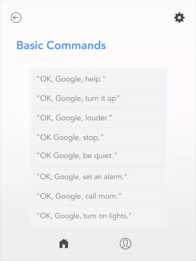 Assistant for Home Mini iPad  Screenshots