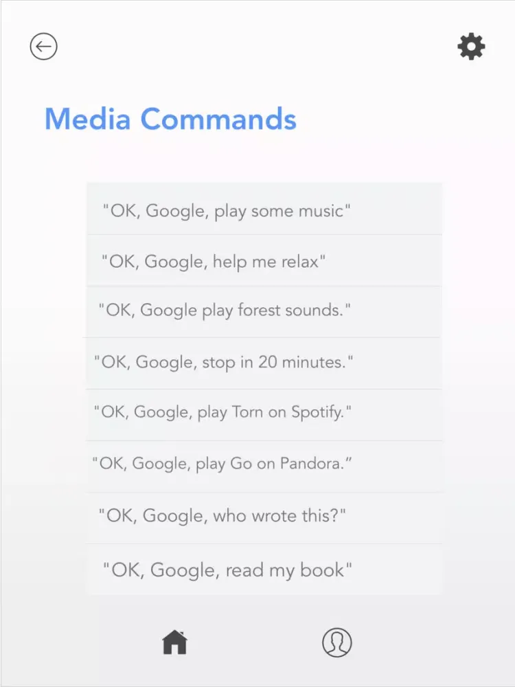 Assistant for Home Mini iPad  Screenshots