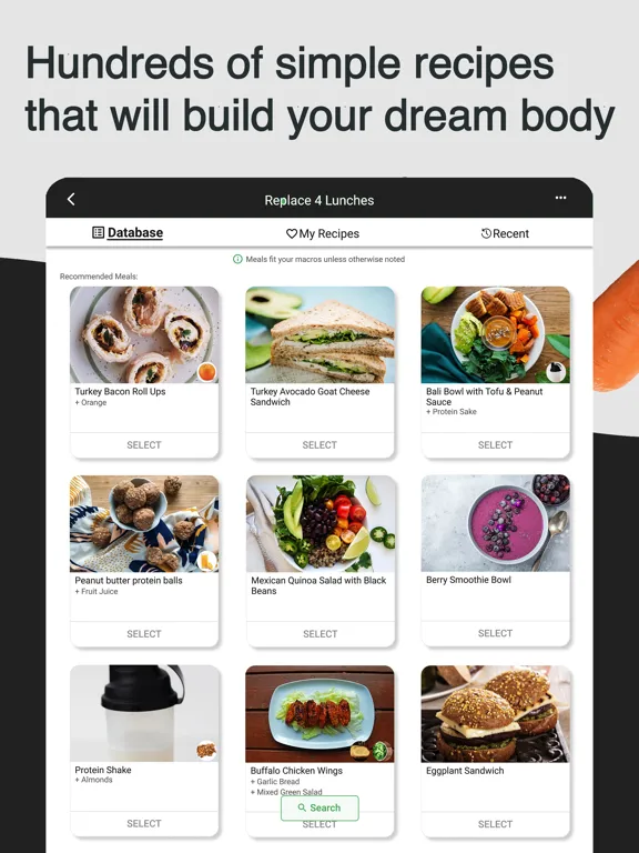 تصاویر The Weight Gain App iPad 