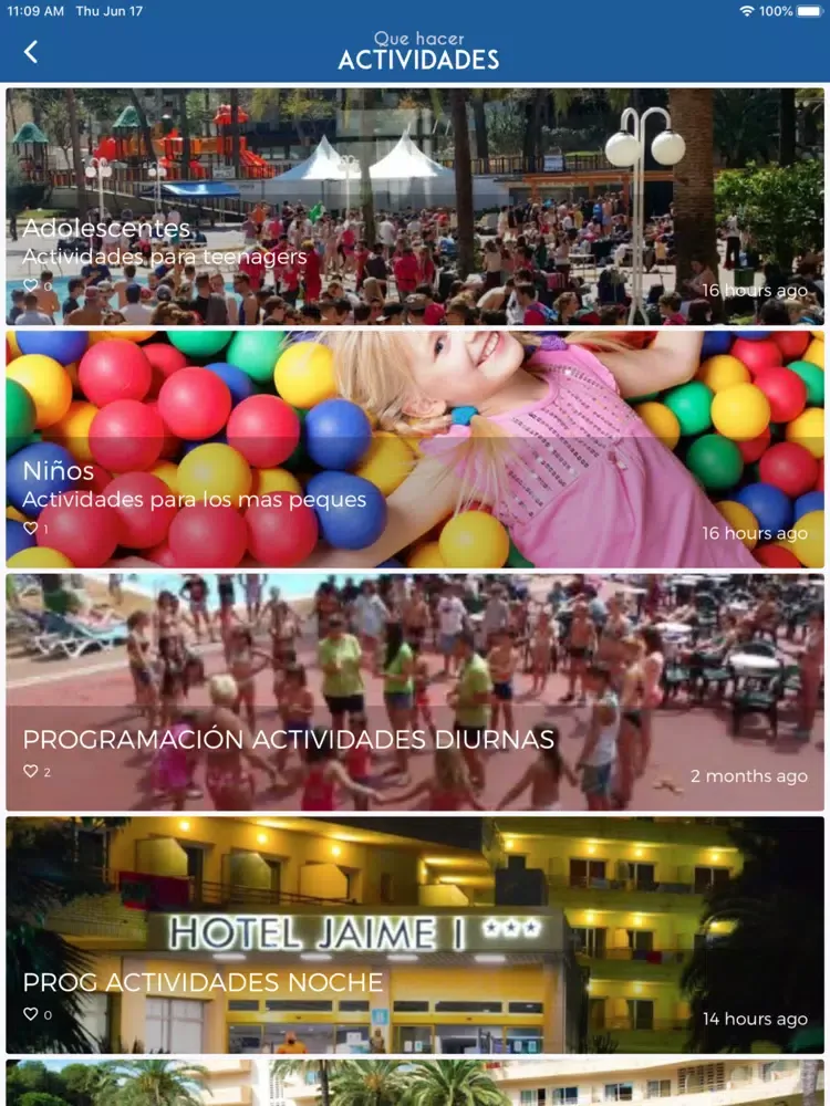 Capturas de tela do HOTEL JAIME 1 iPad 