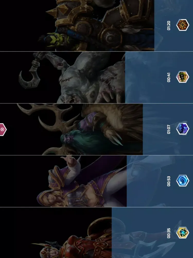 Hots Heroics Timer iPad  스크린샷