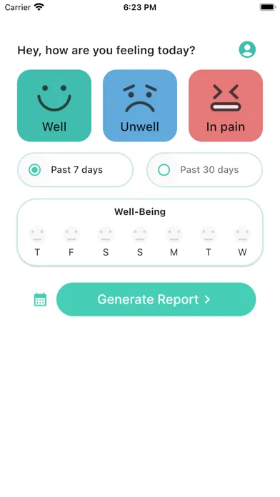 Health Log App - How u Doing? स्क्रीनशॉट