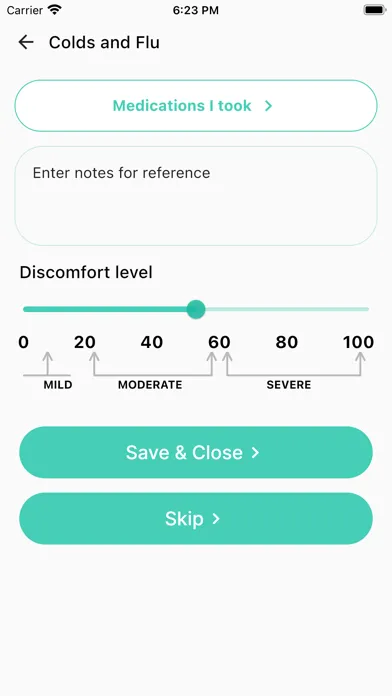 Health Log App - How u Doing? स्क्रीनशॉट
