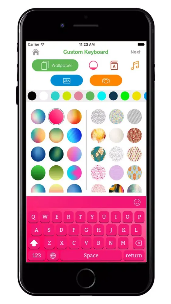 My Photo Keyboard Background 스크린샷
