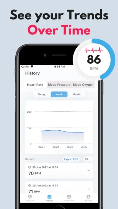 Heart-Rate Monitor: HR Tracker应用截图