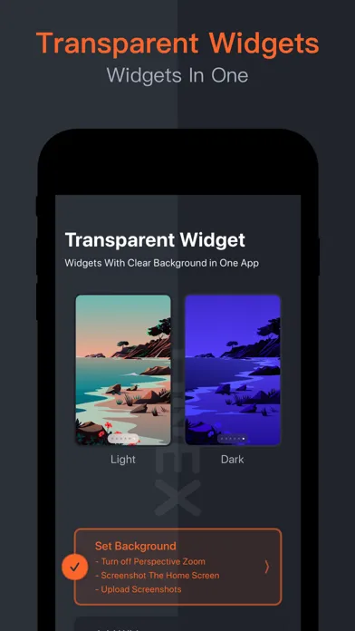 Transparent Widget - OneWidget應用截圖