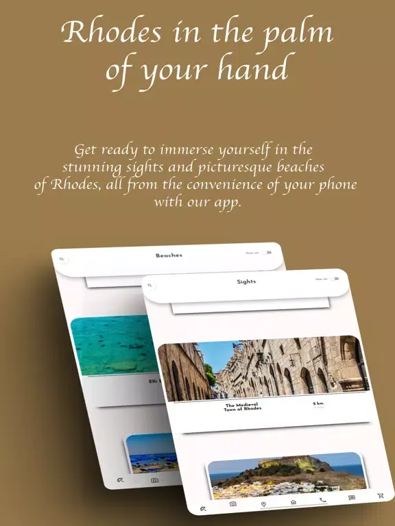 Tangkapan layar Elena Villa Rhodes iPad 