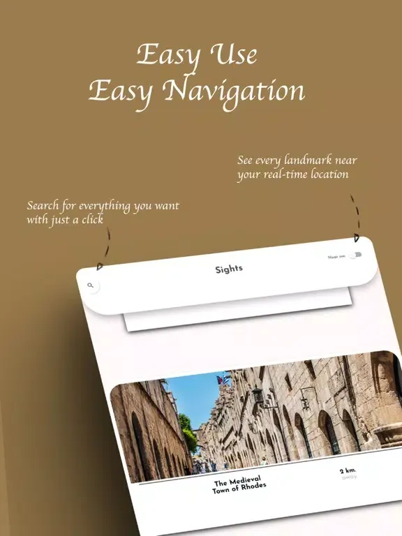 Tangkapan layar Elena Villa Rhodes iPad 