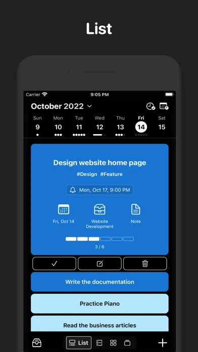 Execute: Planner & To-Do List स्क्रीनशॉट