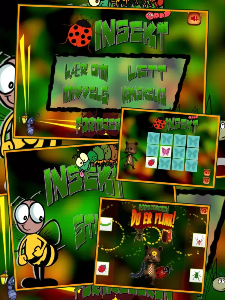 Barnegeni: Insekt iPad  Screenshots
