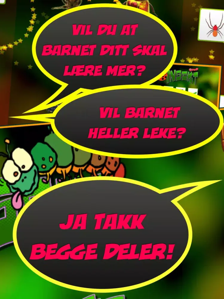 Barnegeni: Insekt iPad  Screenshots