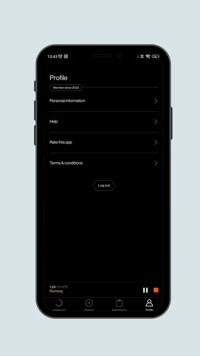 inSHAPE App سکرین شاٹس