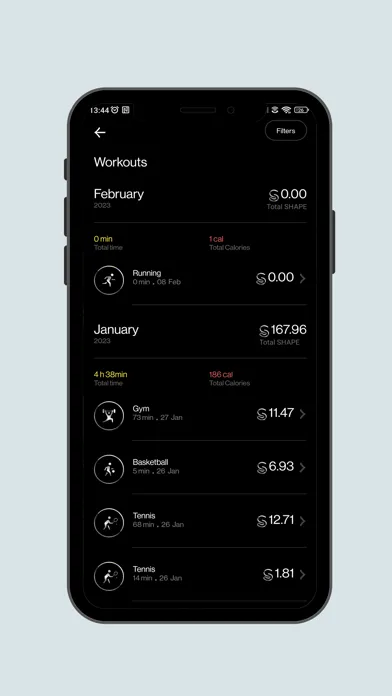 inSHAPE App سکرین شاٹس