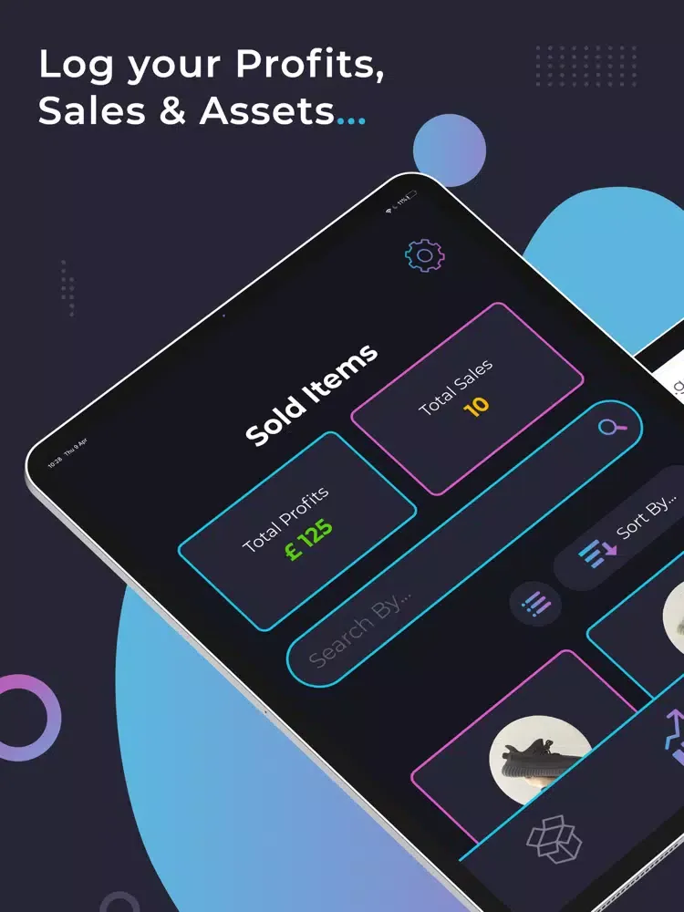 Captures d'écran de Inventory - Manage & Track iPad 