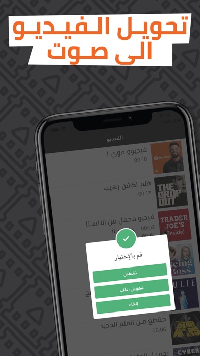 Video to Audio Converter App স্ক্রিনশট