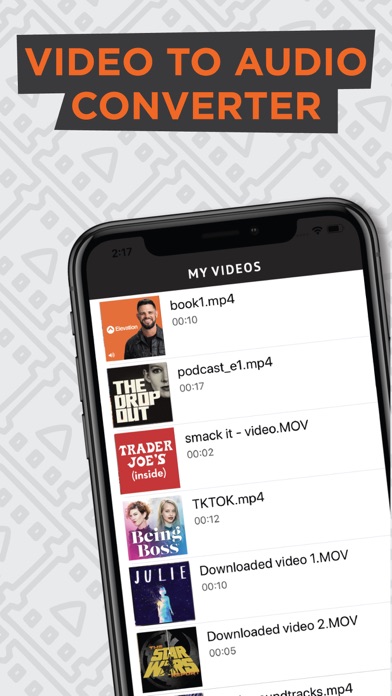 Video to Audio Converter App স্ক্রিনশট